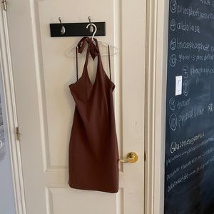 Brown Bodycon Dress